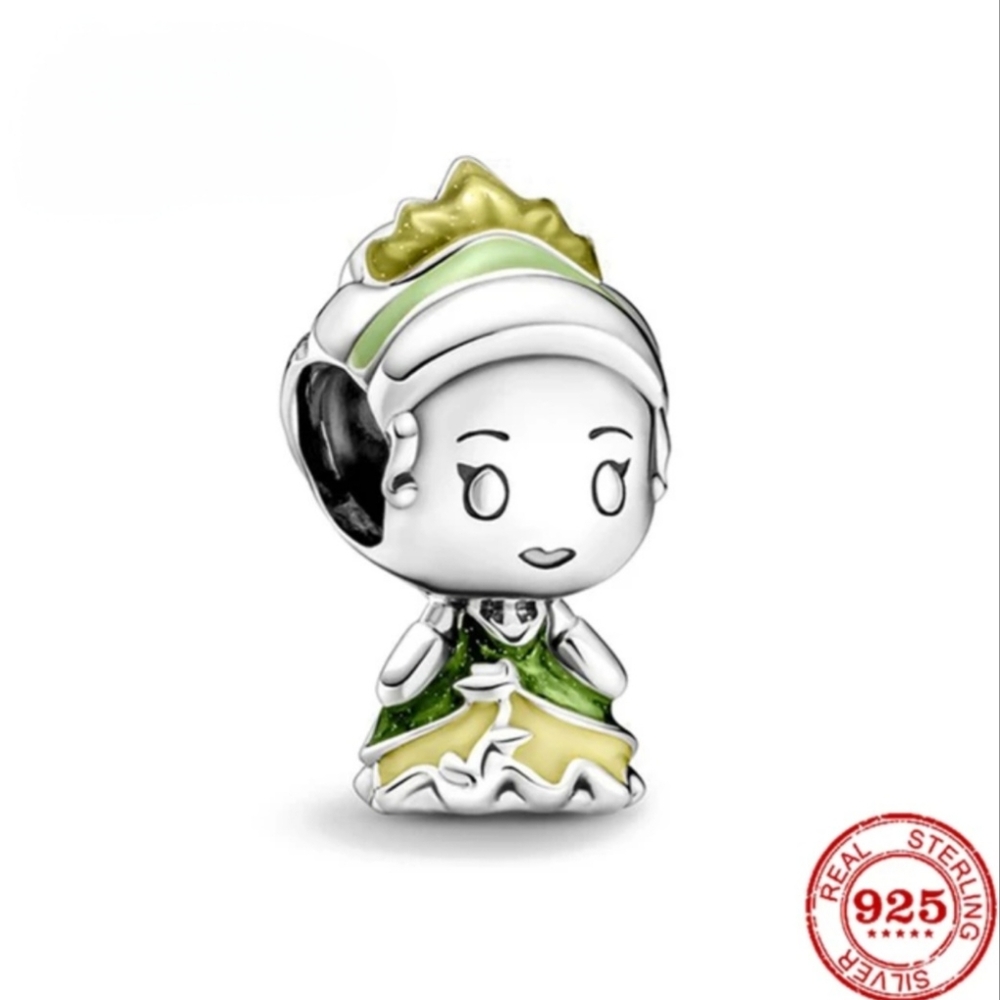 Pandora Disney Sterling Silver Tiana Princess and the Frog Bracelet Charm